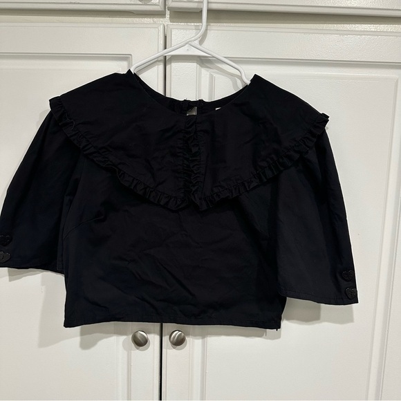 Lisa Says Gah Wendy Top in black size S - Picture 5 of 11